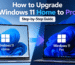 How to upgrade Windows 11 Home to Pro with a step-by-step guide